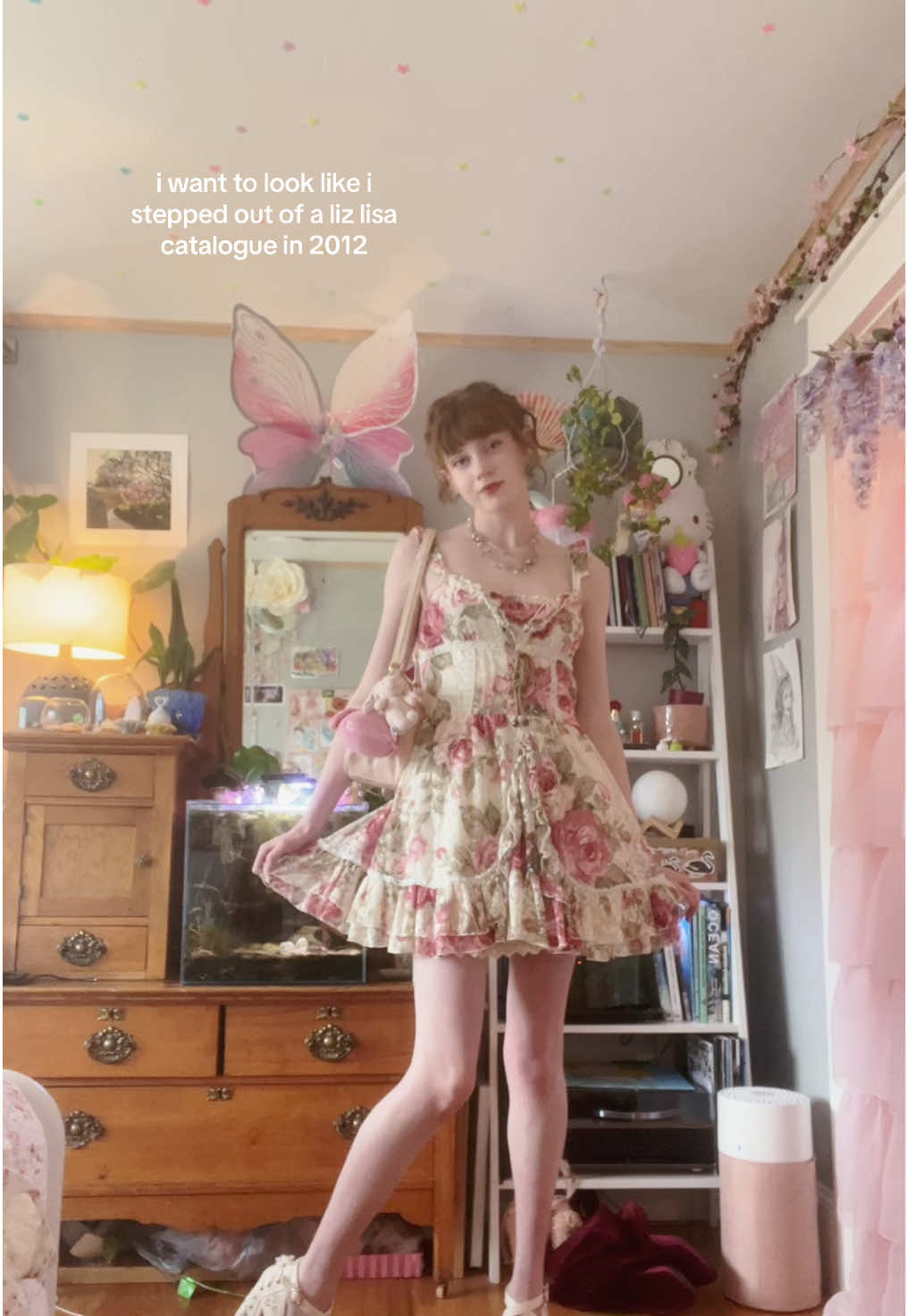 this hair feels very liz lisa model! #fashion #himekaji #lizlisa #jfashion #fairycore 