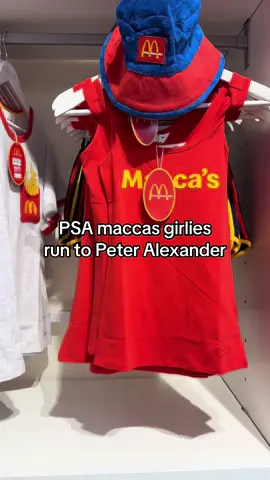 Are you kidding me I need all of it @Peter Alexander Sleepwear @McDonald’s #foryou #straya #maccas #mumsoftiktok #millennialsoftiktok 