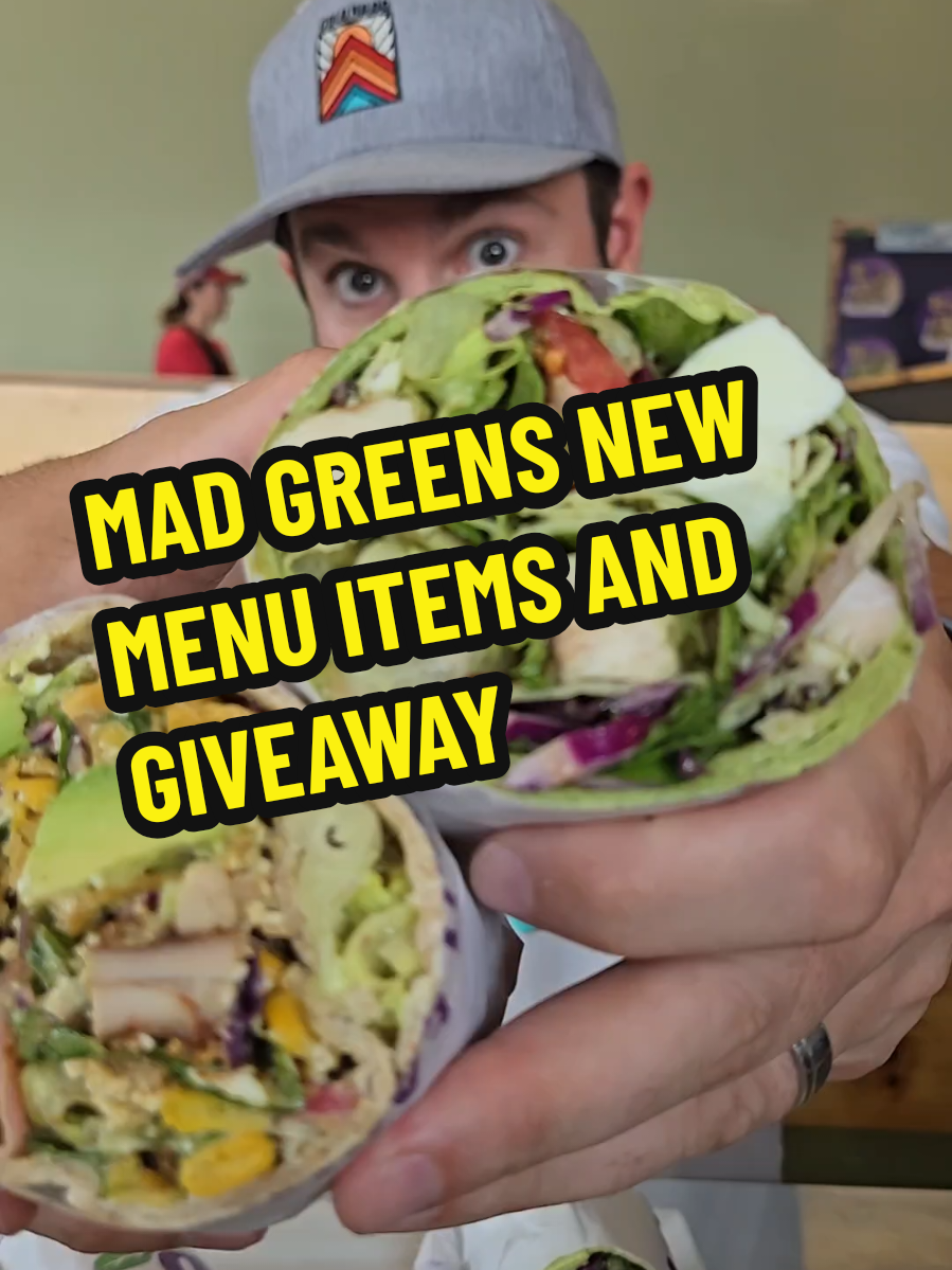 🥗 Colorado-born & flavor-obsessed – @madgreenseatbetter just dropped brand NEW wraps, sides & salads that are here to stay 👏 🔥 What’s new at MAD Greens: ✨ Creamy Whipped Feta Dip + loaded hummus options (Mediterranean & Sriracha) – pair with golden focaccia or fresh veggies. 🌯 New Wraps: Spicy Street Corn, Picnic Pesto & Green Machine (yes, Fritos & house-made Green Goddess are involved 👀). 🥗 New Salads: Orchard Crunch & Caesar Crunch with Fuji apples, herb-focaccia croutons, parmesan crisps & creamy Caesar dressing. 💚 Founded right here in Denver in 2004, MAD Greens has always believed healthy food should be fun, craveable & anything but boring. And trust me – these new menu items are MAD good. 🎉 GIVEAWAY ALERT 🎉 Want to try the new menu for FREE? Here’s how to enter: 1️⃣ Follow @MAD Greens 💜💚  + @milehighfooddude 2️⃣ Tag a foodie friend in the comments 👯 3️⃣ Comment which new MAD Greens item you’re most excited to try! 👉 Bonus entries: Share this post to your story & tag us! Winner will be announced on  8/29! 🏆 Good luck + stay MAD, Denver. #ad #sponsored #MadGreens #EatBetter #DenverEats    