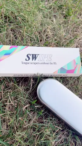Swipe tongue scraper @Better Biöm 