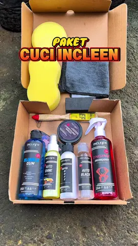 Paket paling lengkap dari incleen 🔥 #paketcucimotor #paketcucilengkap #sabuncucimotor 