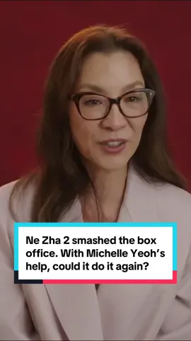 When Oscar-winning star Michelle Yeoh was asked to take part in the English-language version of Ne Zha 2, the highest-grossing animated film of all time, all she could think was “hell yes”. Like millions of others, the Everything Everywhere All at Once actor is a huge fan. #michelleyeoh #nezha2 #nezha2 #film 