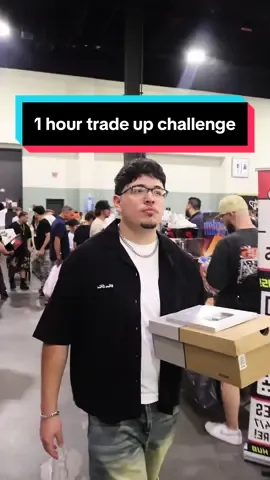 1 hour trade up challenge how do you think I did?👀 #sneaker #shoes 