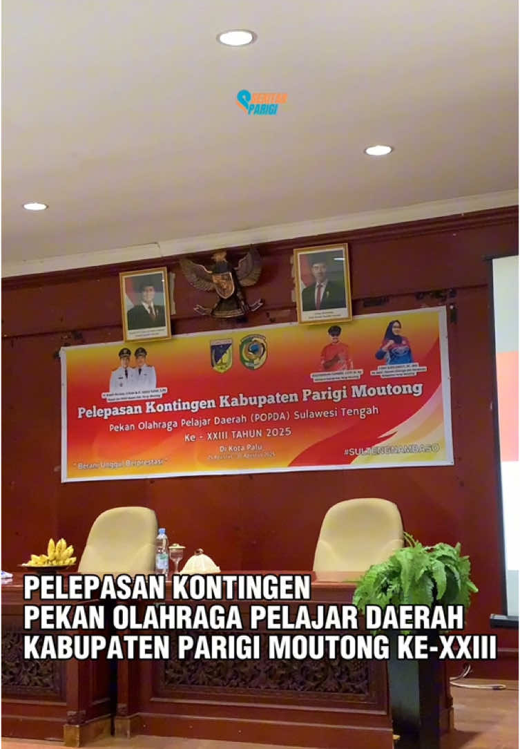 Atlet Pelajar Parigi Moutong resmi diberangkatkan untuk bertanding pada POPDA Ke-XXIII Tahun 2025. Senin(25/08/2025) Sebanyak 30 atlet Parigi Moutong siap berlaga di POPDA Sulawesi tengah 2025 di Kota palu pada tanggal 25-30 Agustus  Cabang olahraga yang diikuti Taekwondo, Karate, Atletik & Panahan. Mohon Doa dan dukungan agar para atlet mampu membawa pulang prestasi terbaik untuk daerah tercinta. #popda2025 #sekitarparigi #parigimoutong #pemdaparimo #sulawesitengah 