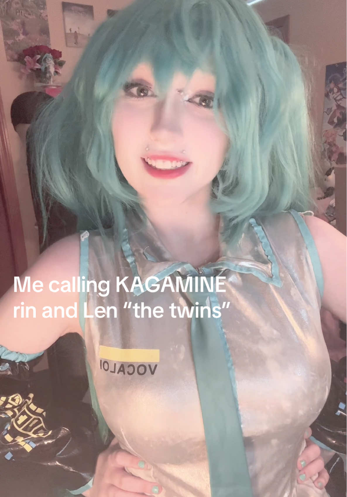 I was JUST talking about this on stream! (Insert stream plug here) #vocaloid #hatsunemiku #mikuhatsune #miku 