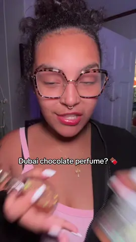 Dubai chocolate perfume… #fyp #dubaichocolate #perfumetiktok 