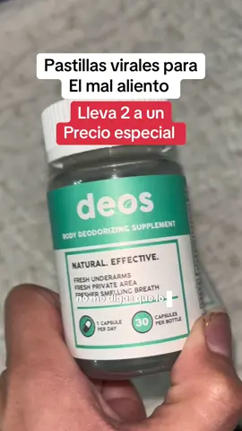 Pastillas virales para el mal aliento ☝🏼#naturalproducts #desodoranteinterno #deos 