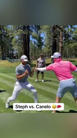When Steph sparred with Canelo 😂 (via stephencurry30/IG) #NBA #basketball #stephcurry #caneloalvarez #boxing 