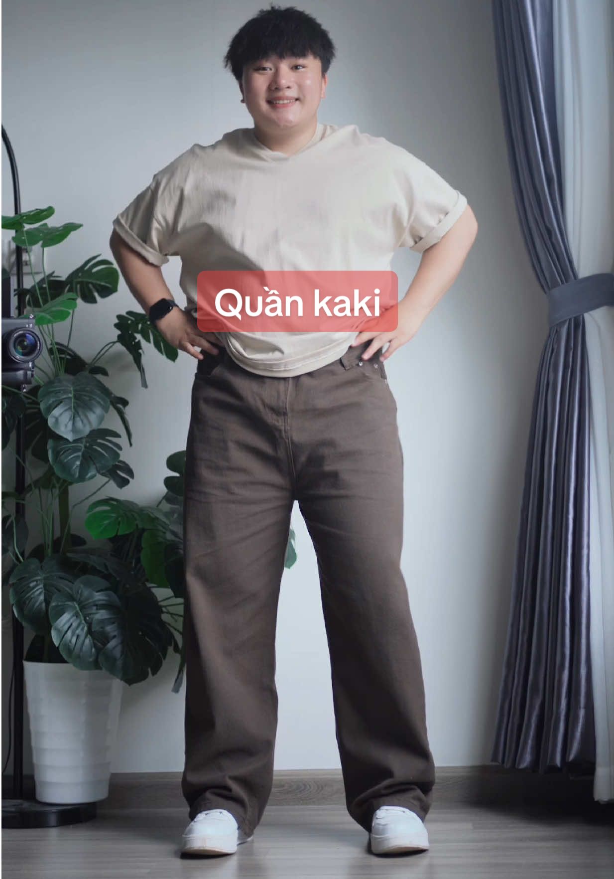 Ae mua quần kaki ko vừa mình đổi size free nho #bigsize #bigsizefashion #kietbigsize #bigsizenam #quanjeanwhynot 