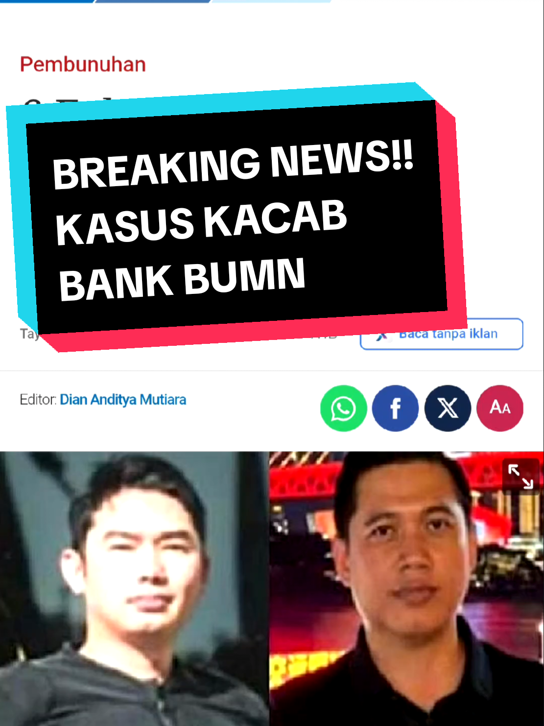 BREAKING NEWS!! Kasus Kacab BANK BUMN Mulai Terungkap #fyppppppppppppppppppppppp #polripresisi #viraltiktok #virall #bumn @Polda Metro Jaya @Risma Silalahi390 @Bambang Askar @WARGA JAKARTA 