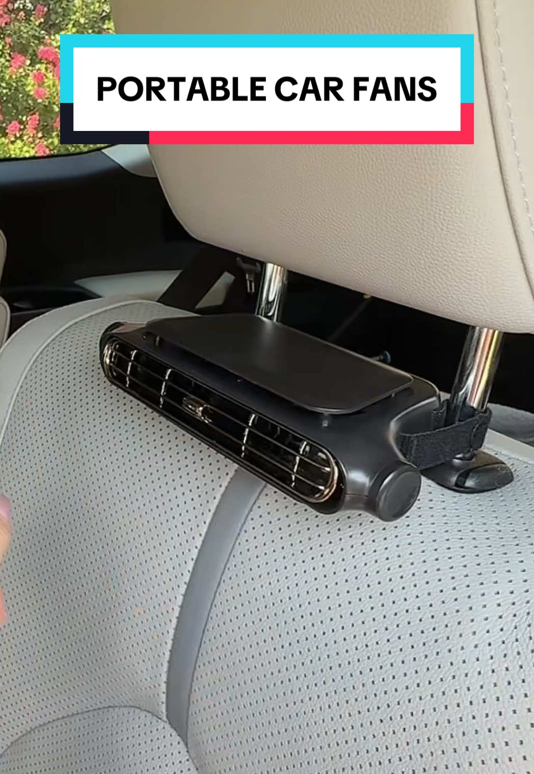 Don't risk your child overheating! #carfan #portablefan #carseatfan #childsafety #toddlersoftiktok 