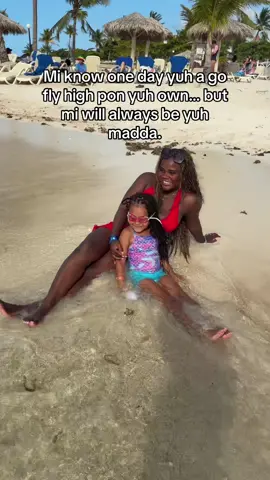She doesn’t even know it yet… but she saved me 💕 Every version of her, I’ll love. Forever. #jamaican #motherdaughter #mommydaughter 