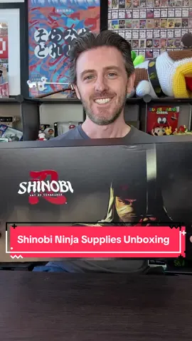Sega sent over this huge box for Shinobi: Art of Vengeance - what manner of ninja supplies could be inside?!? #sega #shinobi #unboxing #gaming 