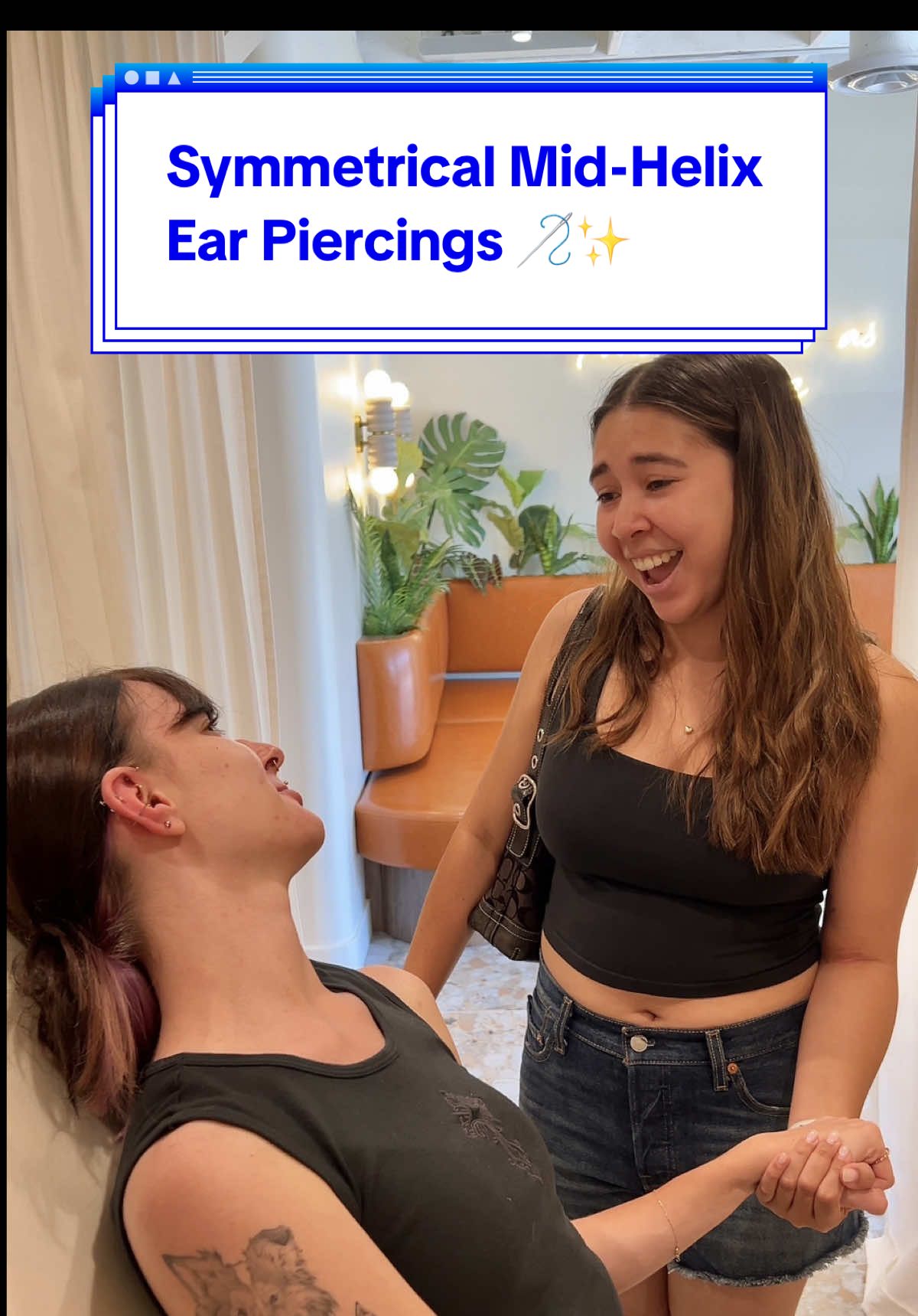 Would you ever get the same piercing on both ears? 👂 #piercing #earpiercing #earpiercings #earpiercingideas #piercings    