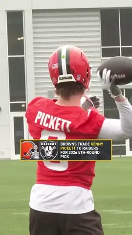 Kenny Pickett TRADED to the Raiders 👀 #Raiders #Browns #NFL #QB 