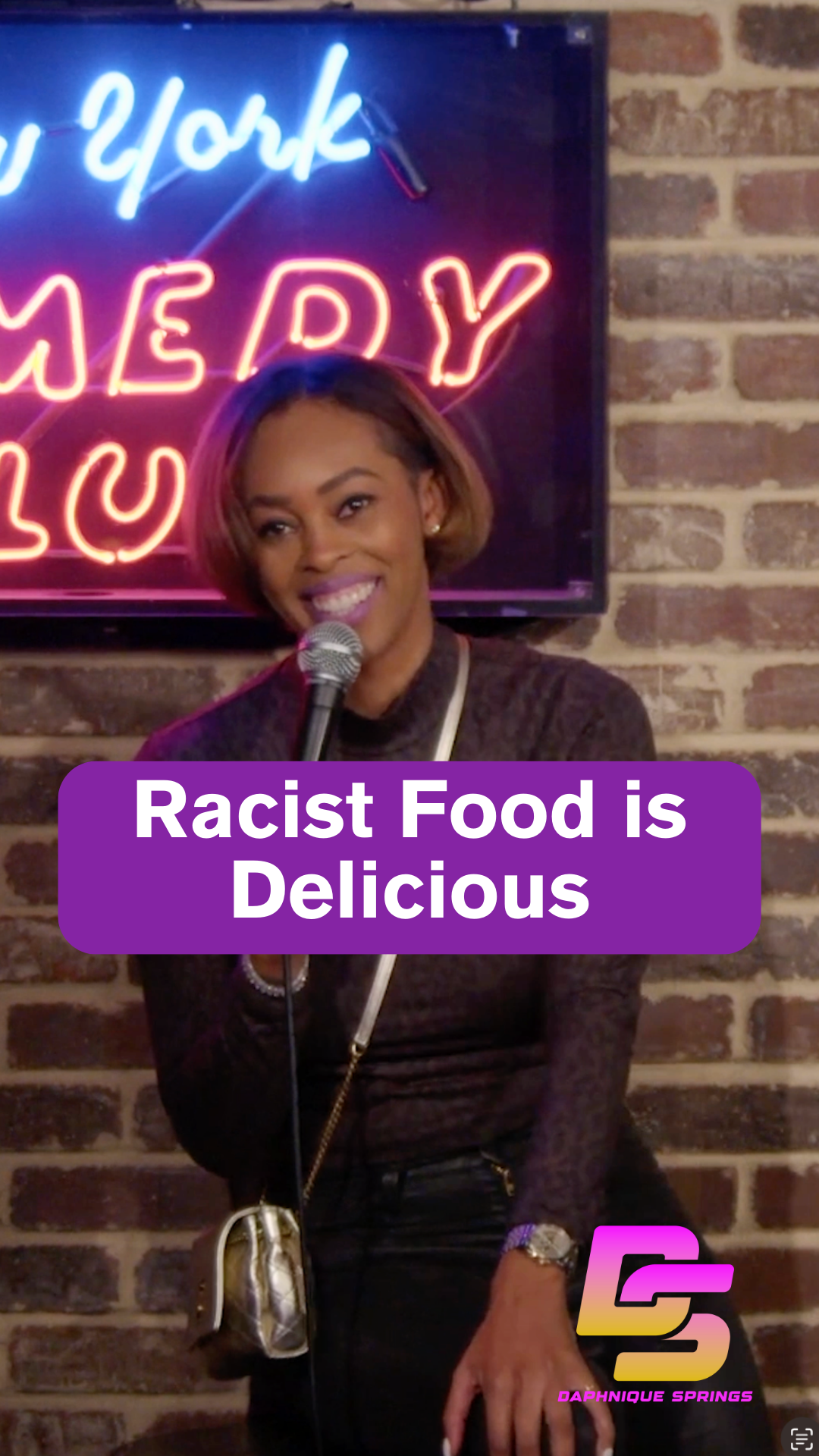 I want my food with a side of racism. Watch the full clip on my YouTube channel. Catch me on Tour! 9/12 - 9/13: Las Vegas, NV 10/9: Auburn, WA 10/10 - 10/11: Little Rock, AR 11/1 - 11/2: Philadelphia, PA #standupcomedy #standupcomedyshow #standup #daphnique #daphniquesprings
