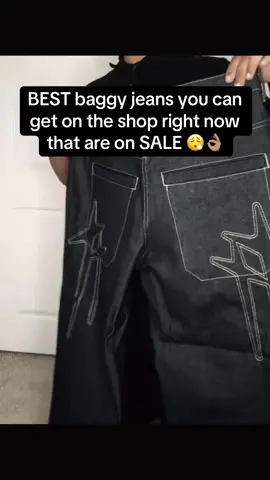 Baggy blue jeans are so tuff #fyp #fypシ #baggy #jeans #sale #freeshipping 