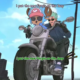 Who let Zoro drive He’s gonna end up in a whole different universe at this rate….and poor Chopper is just along for the ride. 🤦  Song Ballin’ (ft. Roddy Ricch) by MUSTARD  #onepiece #onepiecefanart #z