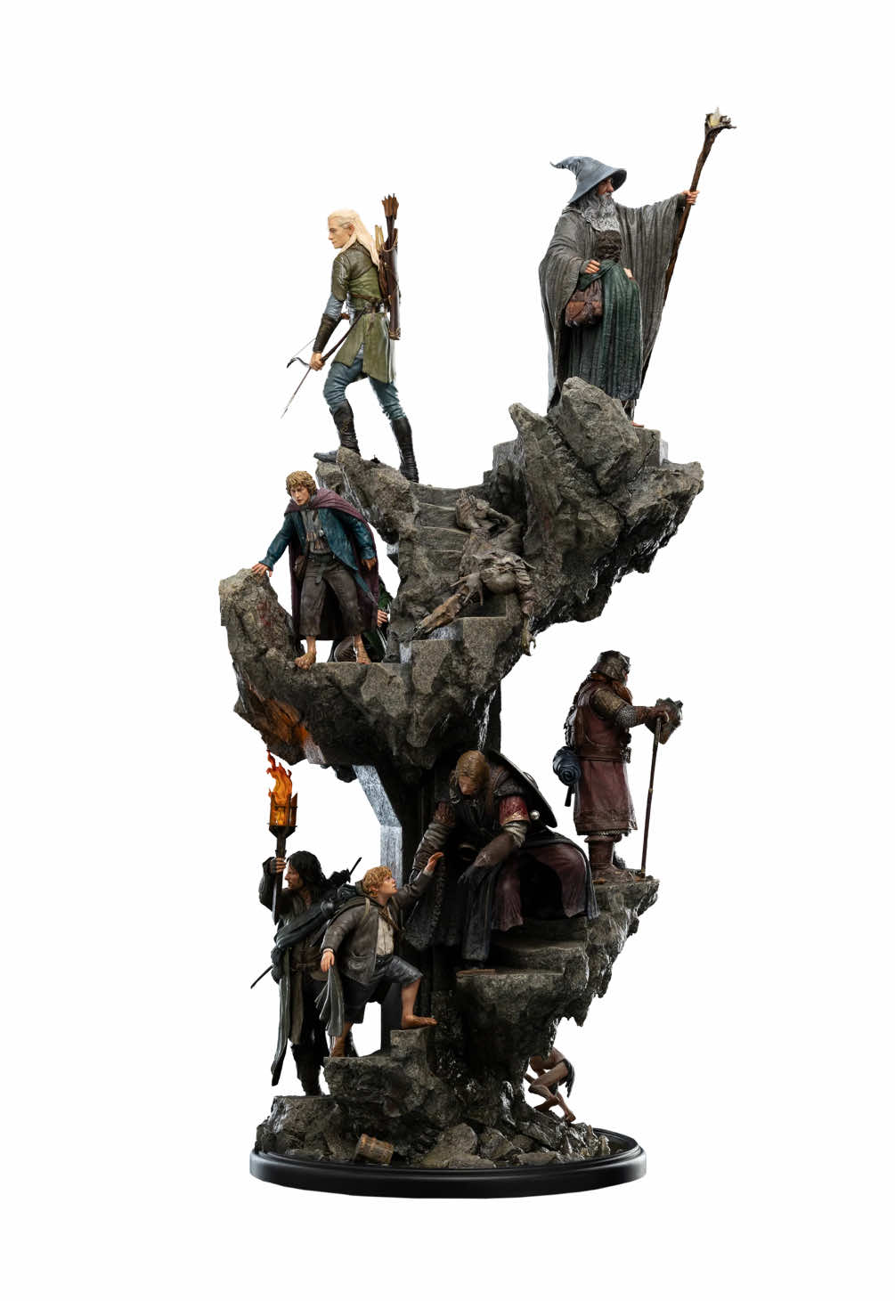 SOLD OUT! The Fellowship begins!  Only 389 pieces worldwide – the LOTR Masters Collection Diorama is here. Pre-order now and claim your piece of Middle-earth. Link in Bio!  #LOTRMastersCollection #MiddleEarthMagic #TolkienCollector #PreOrderNow #CollectorDiorama