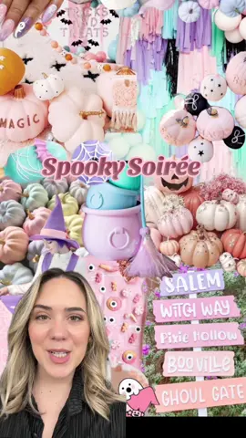 Spooky season, but make it chic. ✨ The Spooky Soirée is all about playful pastels, stylish details, and a reason to celebrate fall… no excuse needed. 🖤👻 #SpookySoiree #StaySpooky #EventInspo #ChicHalloween  