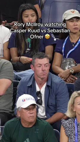 A star watching stars #rorymcilroy #tennis #USOpen 