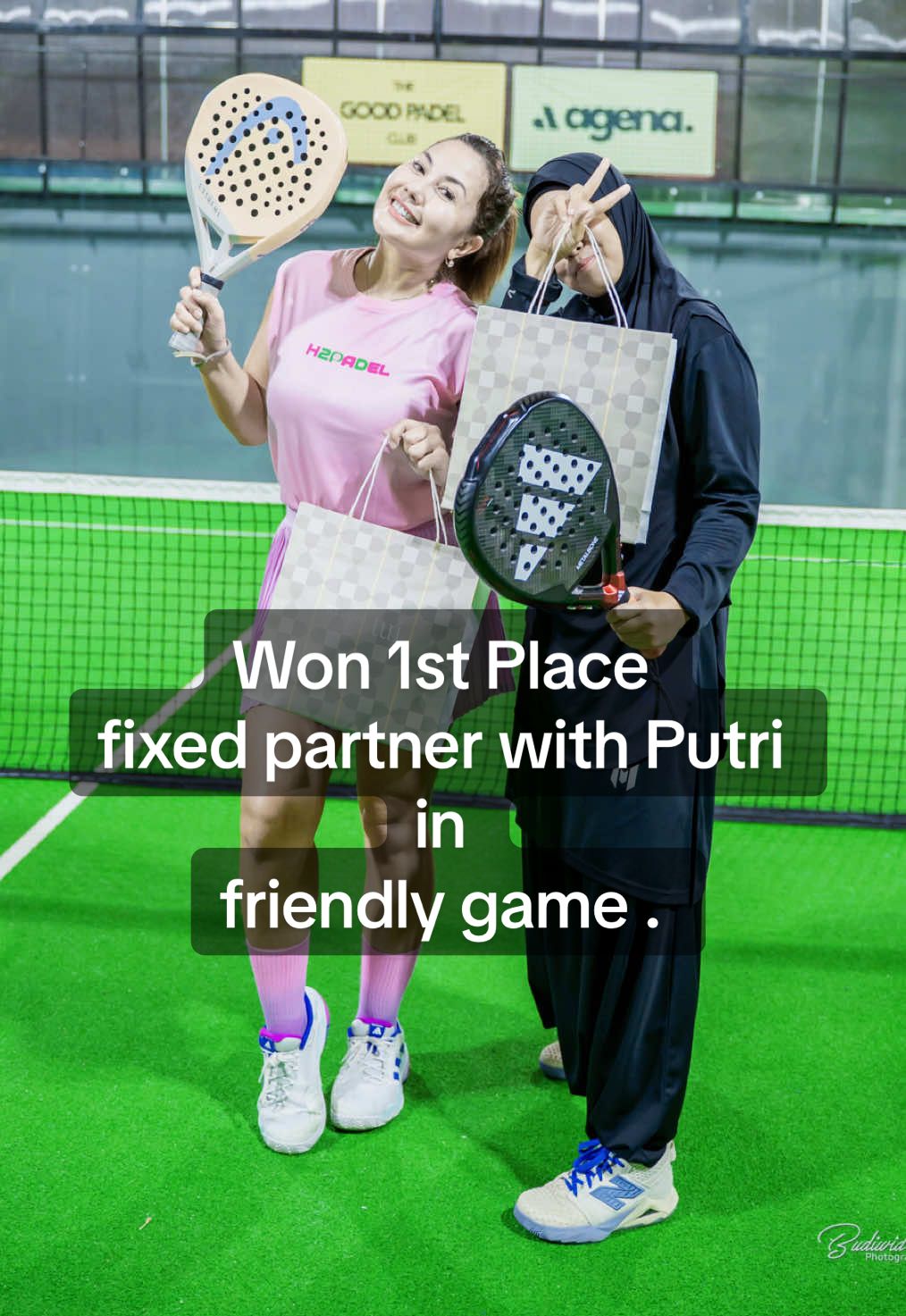 Good morning semuanyaaa .. I  love Padel ❤️❤️🔥🔥🔥 #emmawarokka #padellover #padelmania #padeljakartaselatan #thegoodpadel 