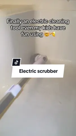 Never thought I’d see the day #electricscrubber #bathroom #cleaner #MomsofTikTok #dadsoftiktok 