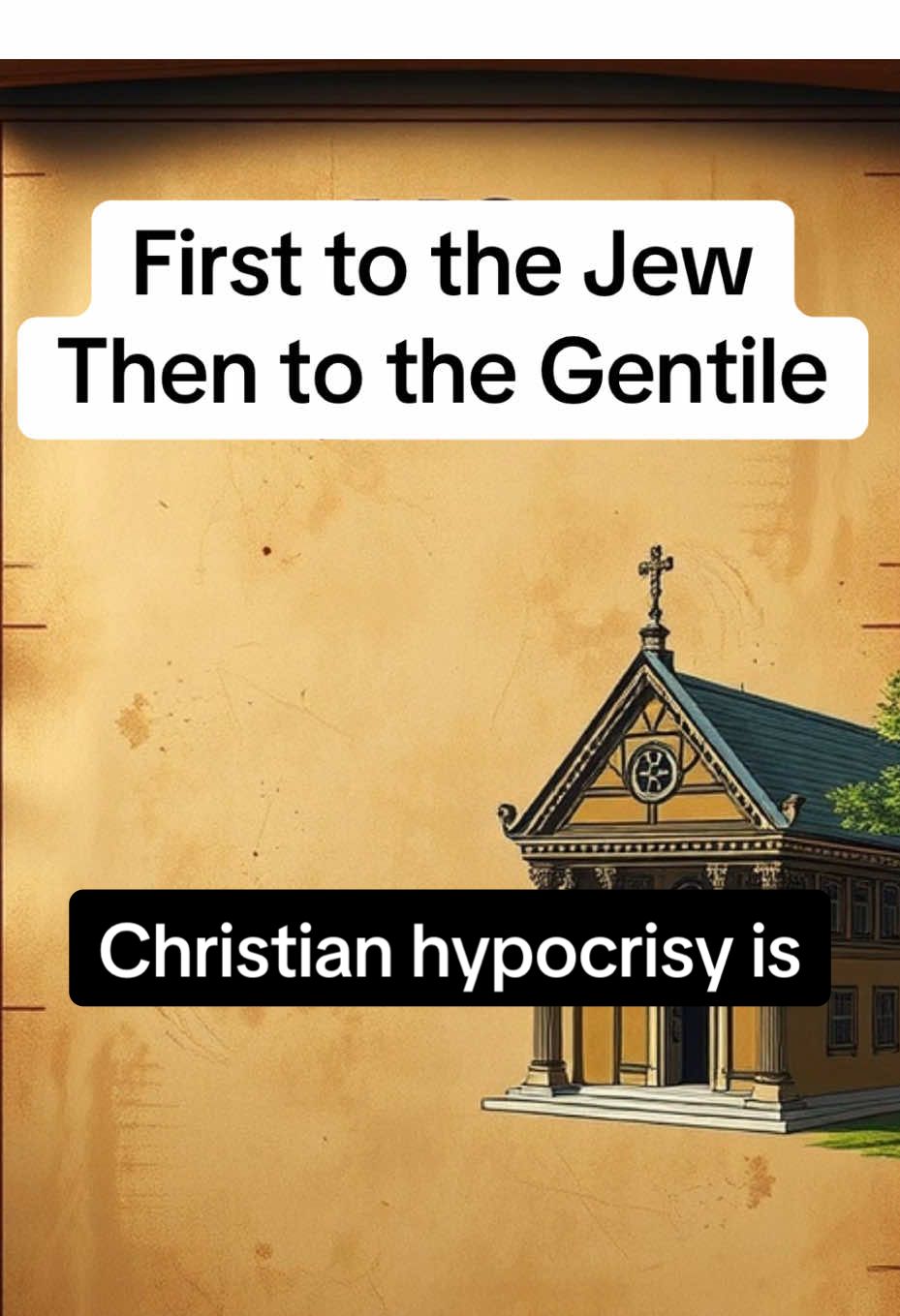 First to the Jew, then to the Gentile. Pagan Christianity Jesus Christ Bible Truths Biblical Truth Forgotten Scripture Truth in Scripture Christian teaching Word of God Bible story Hidden History Exposing Religion Christian Conspiracy Controversial Bible Church Deception Spiritual Awakening #christiantiktok #church #Christianity #ekklesia #christiantok 
