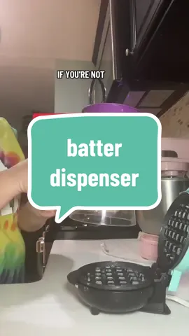 This dispenser is one of the handiest things you can possibly use in your kitchen to bake and cook. It makes making pancakes, waffles muffins, cupcakes, etc. so much easier and so much less mess is involved and now it has free shipping  this is one of those things you didn’t know you needed in your kitchen, but you’re so glad that you got it ##batterdispenser##baking##cooking##pancakes##lifehacks