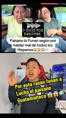 Por esta razón Funan a Lucho por que según por hablar mal de los Latinos en usa #latinosenusa🇺🇸 #longervideos #tresdoritosdespues🍕 #latinosunidos #leccionesdelavida 