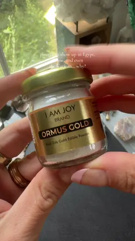 🤫 decalcify your pineal gland with #ormus & expand 🤌🏼✨#ormusgold #decalcifypinealgland #pinealgland #pinealglandactivation 
