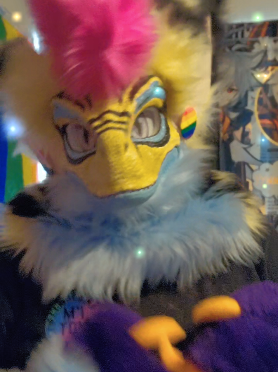 💜🏳️‍🌈This is what it sounds like~🏳️‍🌈💜#CottonCreamTheRaptor #furry #furryfandom #furrytiktok #fypシ゚ 