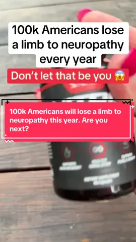 100k Americans will lose a limb to neuropathy this year. Are you next? #neuropathy #footpainrelief #neuropathyawareness #footpain #tiktokshoplabordaysale 