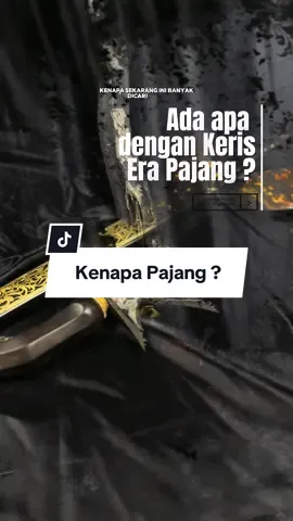 Keris Pajang adalah salah satu pusaka yang lahir pada masa kejayaan Kerajaan Pajang, sebuah kerajaan penerus Demak yang berdiri di abad ke-16. Keris-keris bertangguh Pajang dikenal memiliki watak yang tegas, gagah, dan lugas, mencerminkan karakter kepemimpinan Sultan Hadiwijaya atau Jaka Tingkir yang menjadi raja Pajang. #padahariini #griyapusakayogyakarta #kerispusakanusantara #jawapride #budayajawa 