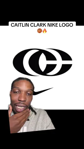 Caitlin Clark’s official logo with Nike just dropped  #NBA #basketball #WNBA #greenscreen 