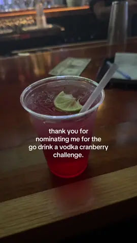 i nominate @conangray #vodkacranberry #conangray #foryou 