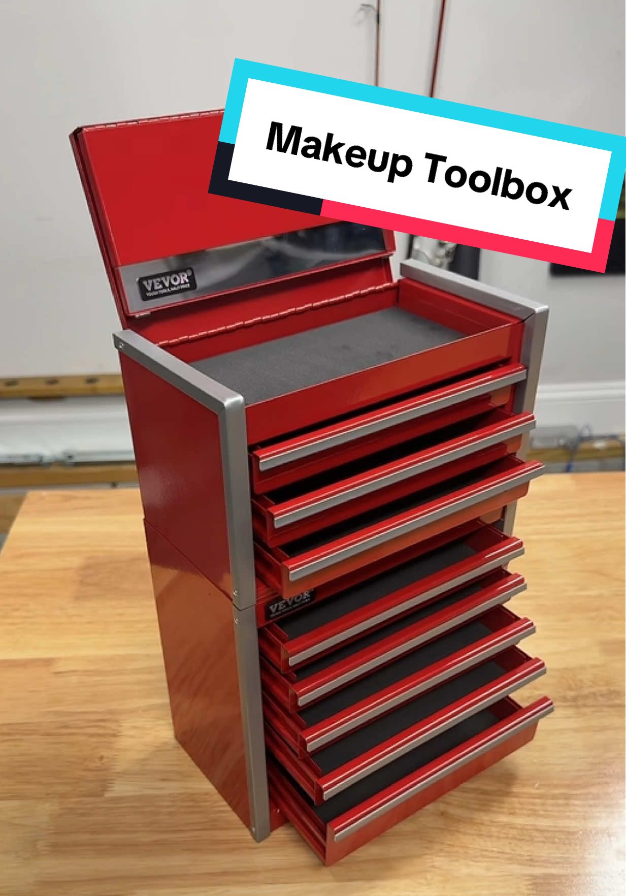 VEVOR Mini Makeup Toolbox #minitoolbox #toolbox #makeuporganizer #vevor #makeupstorage @Vevor_US @vevor shop 