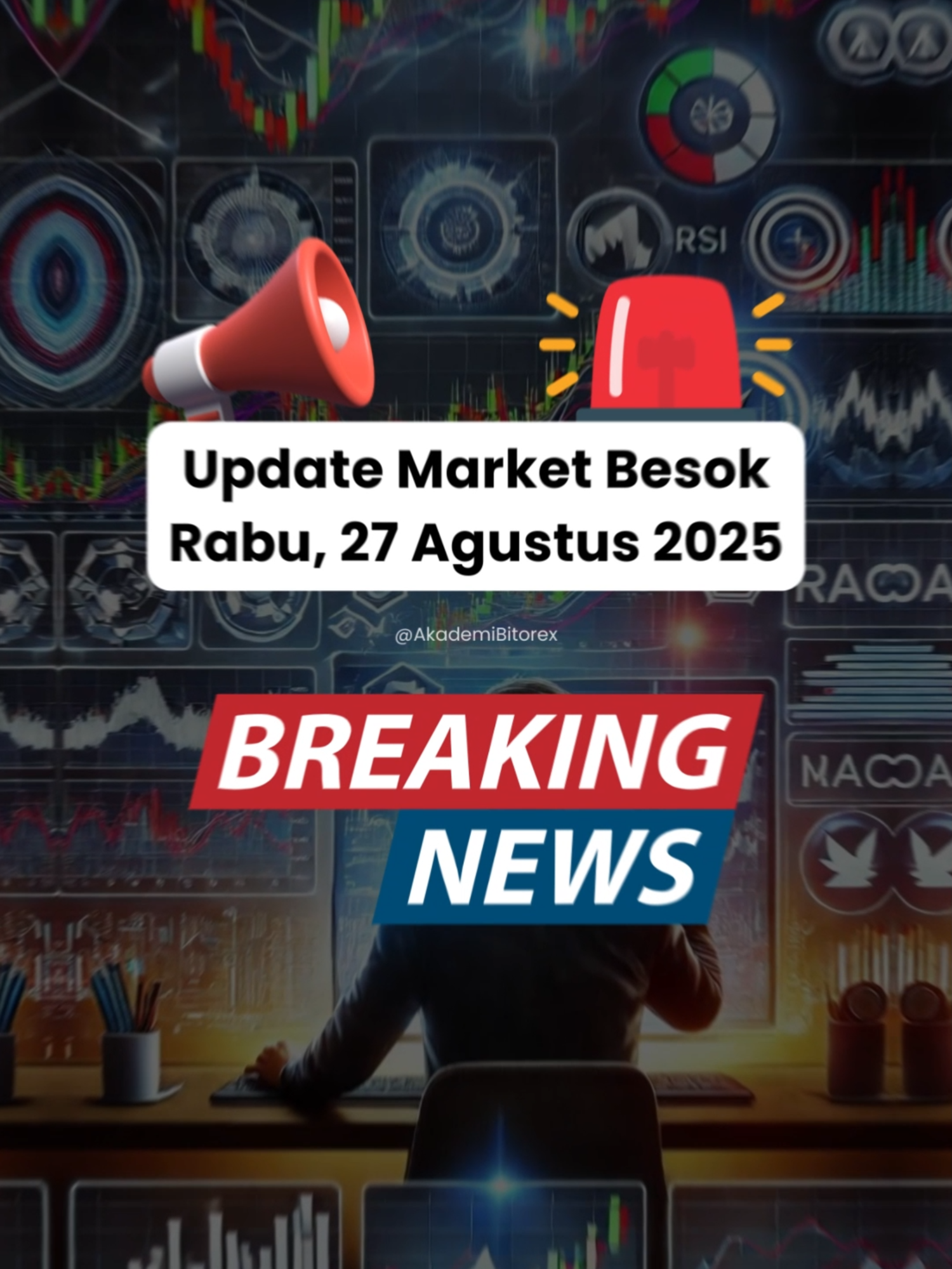 🚨Update market besok Rabu, 27 Agustus 2025‼ Gubernur Bank Sentral Kanada akan menyampaikan pidato terkait kebijakan dalam menangani inflasi di Kanada. Data CPI y/y untuk AUD akan dirilis dengan prediksi lebih tinggi dari sebelumnya. 💬 Sudahkah kalian siapkan strategi terbaik kalian sebelum news? ‼️Disclaimer : Postingan ini hanya bertujuan untuk edukasi, Bukan ajakan membeli atau menjual asset __ #updatemarket #marketupdate #forex #trading #CAD #AUD #BOC #Macklem #inflation #Canada #Kanada #inflasikanada #dataekonomi #kalenderforex #forexcalendar #AkademiBitorex #AkademiBitorex_Ltd