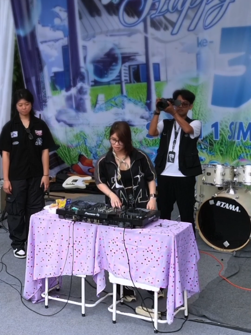 seru banget dah HUT smansa simpang . . #hutsmansasimpangempat 