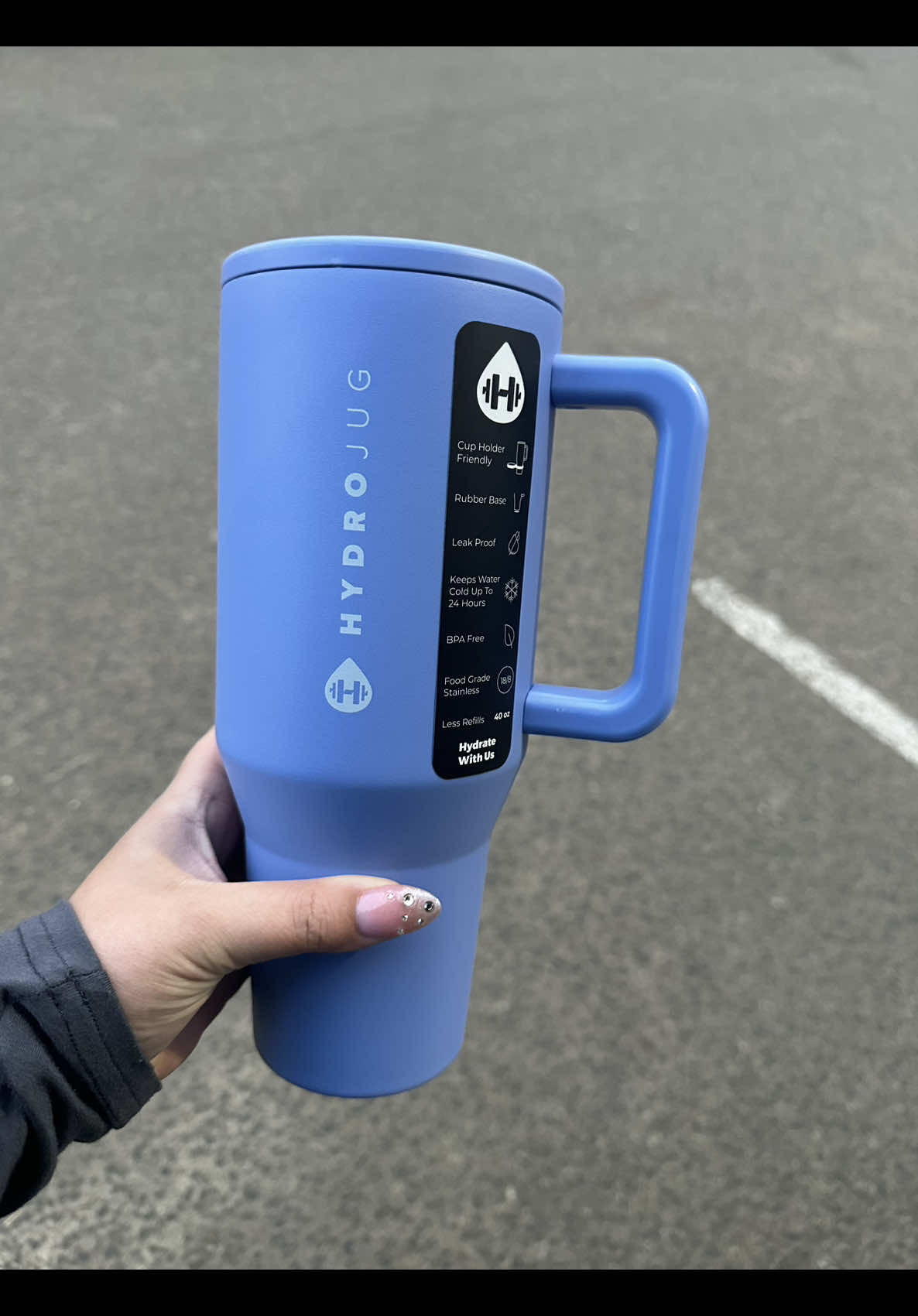 @HYDROJUG 🫐💙 #hydrojug #foryou #foryoupage #blue 