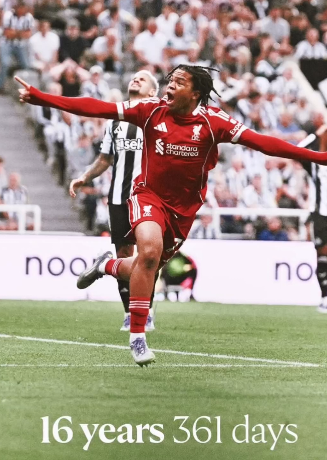 Rio Ngumoha Cetak Gol di Debut! Liverpool Hajar Newcastle 3-2 🔥 #RioNgumoha #LiverpoolFC #PremierLeague #FootballTok #viralbola 