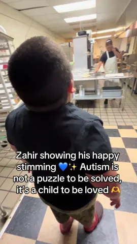 Zahir showing his happy stimming today 💙✨ Every movement is pure joy! Autism is not less, just different. We love watching him express himself 🫶 #autism #autismawareness #happy #Love #stimming 