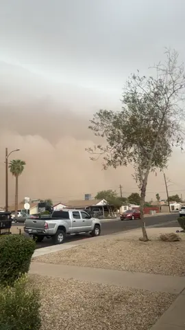 #monsoonseason #az #phoenix #duststorm #rain 