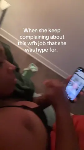 Now she wanna listen to this random bull on tik tok telling her to find a new one 😂 #wfh  #workfromhome #medicalbilling 