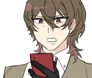 Budget upgrade i got a little shading in there do u guys see that #persona5 #renamamiya #goroakechi #fanart #fyp 