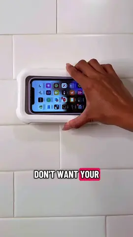 Upgrade your shower experience with the Lamicall Waterproof Shower Phone Holder – built for music lovers, binge-watchers, and multitaskers who don’t want to miss a beat, even in the bathroom. ✅ Fits Big Phones with Ease – Extra-wide padding makes this waterproof phone holder compatible with 4”-7” smartphones including iPhone 16 Pro Max, iPhone 16 series, Samsung Galaxy S25 Ultra, S25+, S25, and more (up to 7.2”). ✅ Secure Locking & IPX6 Waterproof – Featuring a snap-shut locking clasp and an internal waterproof seal, this shower case keeps your device safe from splashes, steam, and water vapor. (Not for full immersion). ✅ Crystal-Clear Sound Upgrade – Unlike standard holders, this 2025 upgraded model comes with speaker vents & waterproof sound strip, so your music, TikTok, or Netflix stays loud and clear while showering. ✅ 480° Adjustable Viewing Angle – Rotate 360° horizontally and tilt 120° vertically to enjoy your shows or playlists from the perfect angle – whether you’re in the shower, bathtub, or kitchen. ✅ Smooth Touch with Wet Hands – The TPU front cover ensures HD clarity and full touchscreen sensitivity, even with wet fingers. Works with Face ID too. (Remove protective film before first use). ✅ Drill-Free Installation – Comes with 3 strong adhesive wall hooks (hold up to 4.5 lbs). Mount it anywhere – shower, bathroom mirror, bathtub, poolside, or kitchen – no drilling required. 🚿 Perfect for keeping your phone safe while listening to music, watching TikTok, streaming Netflix, or following recipes hands-free. Make your shower time smarter, safer, and more entertaining with Lamicall’s Enhanced Waterproof Shower Phone Holder. #showerphoneholder #bathroommakeover #showeraccessories #bathroomgadgets #bathroomessentials 