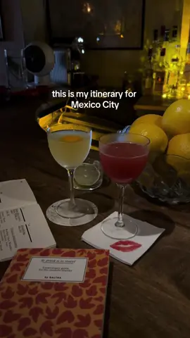 Mexico City trip itinerary