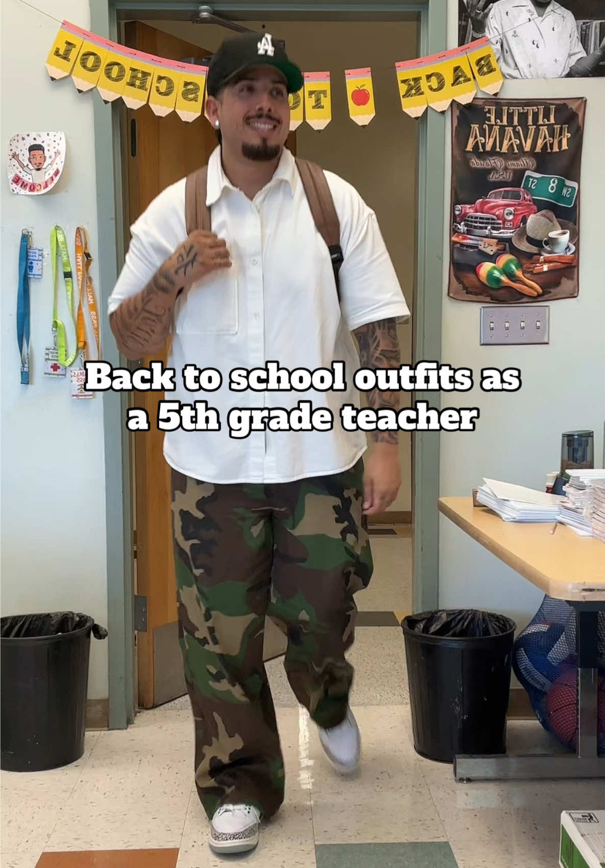 Arriving fashionably on time is 🔑  #fyp #teacher #fashioninspo #teachersoftiktok 