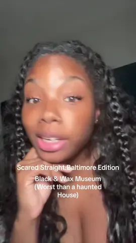 If this doesn’t get your kids to act right…just runaway🏃🏽‍♀️🏃🏽‍♀️ #millennialmom #contentcreator #microinfluencer #baltimore #blacksandwaxmuseum 