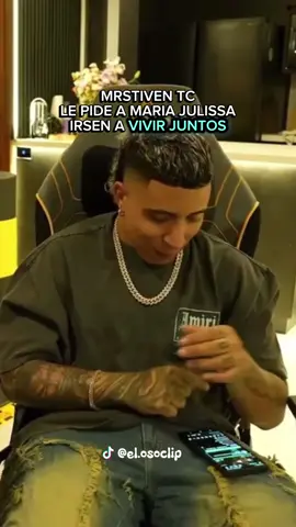 Mrstiven TC le pide a Maria Julissa irsen a vivir juntos! #mrstiventc #clip #kick  #stream #mariajulissa 